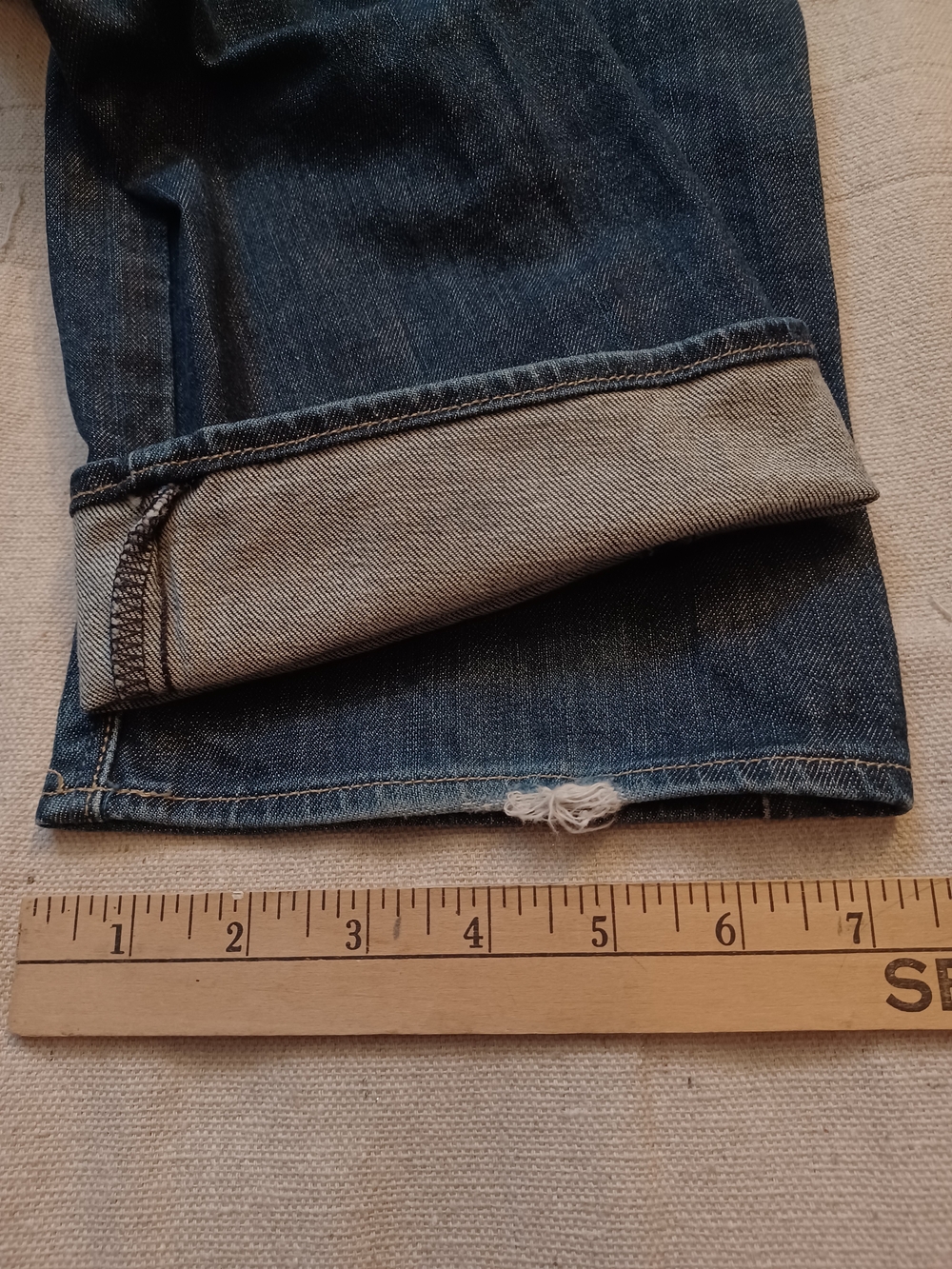 American Eagle AE 77 Straight Leg Jeans Women's Size 8 Regular - Picture 10 of 11